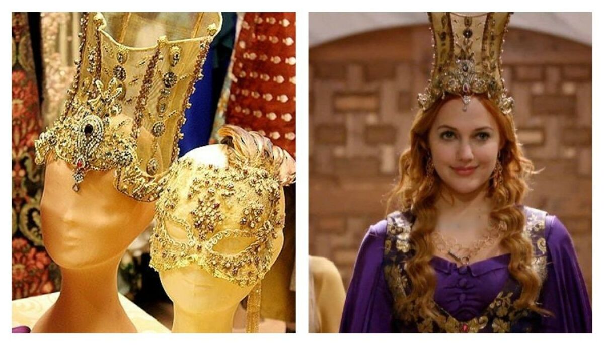 Хюррем Султан В Желтом Платье