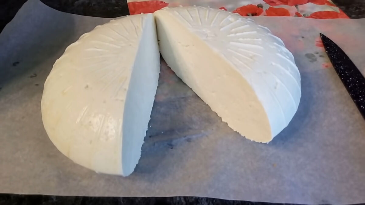 Домашний сыр из молока и уксуса