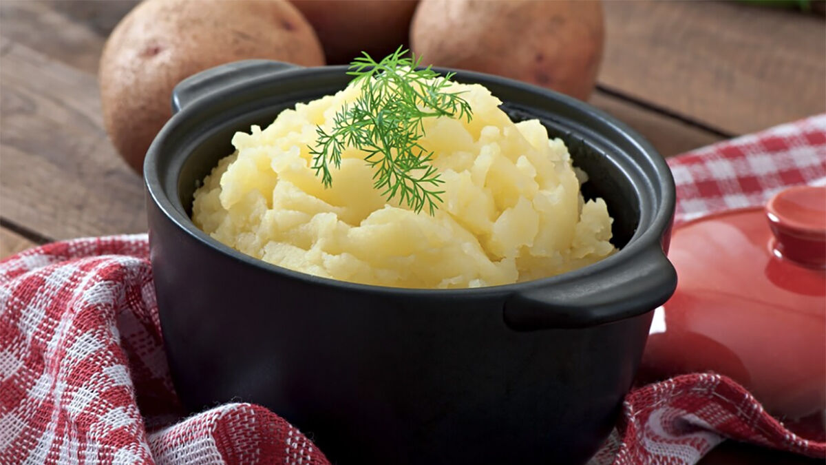 Вкусное картофельное пюре с молоком (простой рецепт)