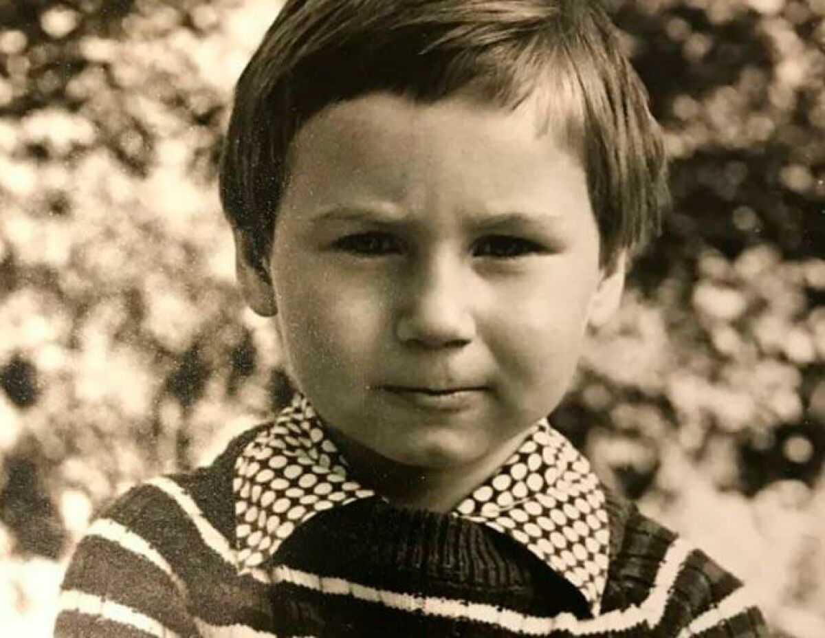 Егор Титов в детстве