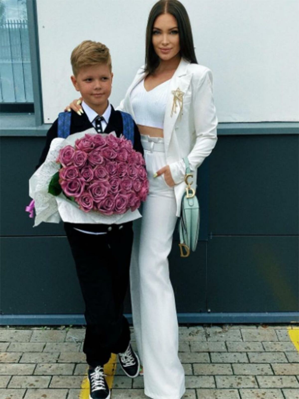 Евгения Феофилактова с сыном сейчас 2022
