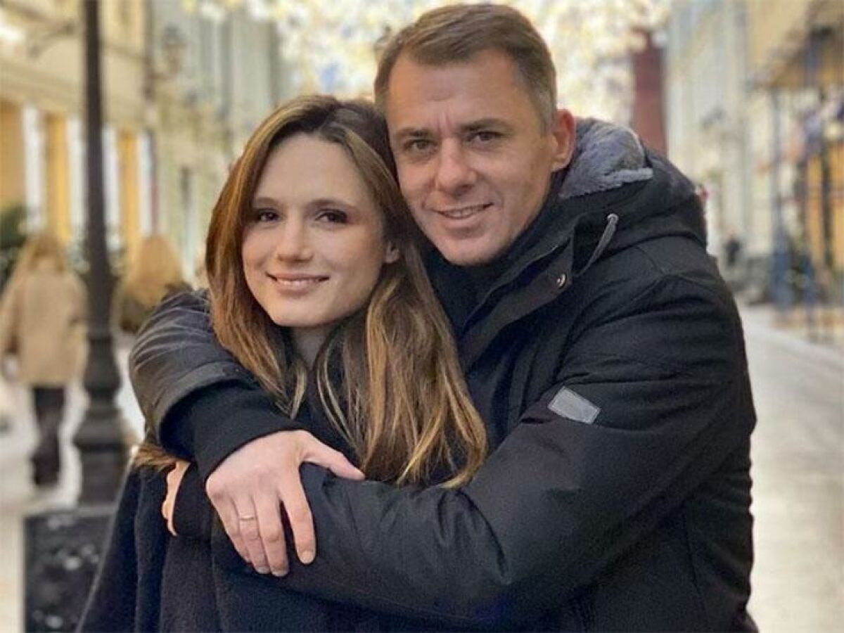 Игорь Петренко с женой Кристиной
