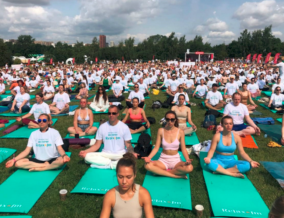 Прошлым летом более 1000 человек стали участниками Relax-медитации. Фото ГПМ «Радио»